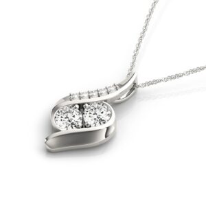 Two Stone Pendant