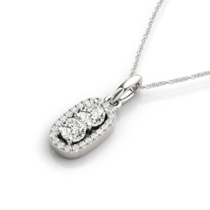 Two Stone Pendant