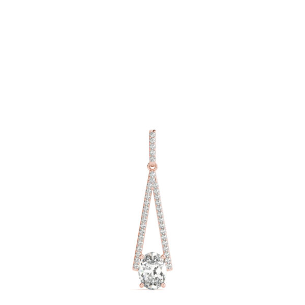 Oval Fashion Pendant - Image 2