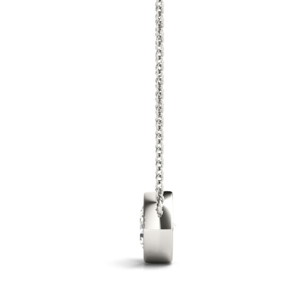 Round Solitaire Pendant