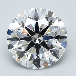 2.59 Carat Round Excellent Lab Diamond